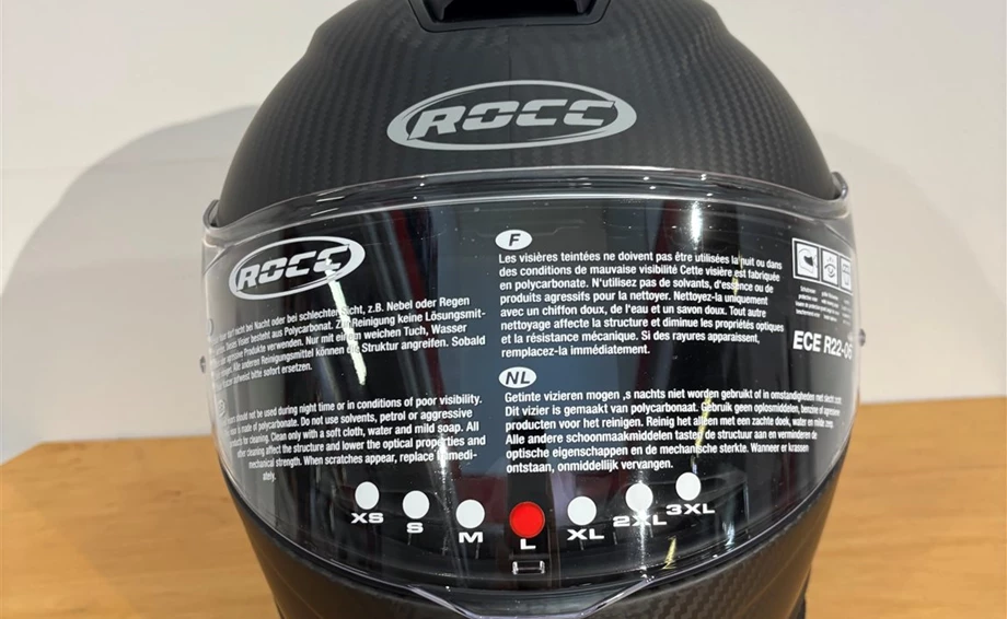 Helm ROCC849 Integralhelm CARBON L Bild 1: Helm ROCC849 Integralhelm CARBON L