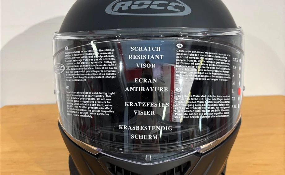 Helm ROCC 860 Integralhelm mattschwarz Gr, Bild 1: Helm ROCC 860 Integralhelm mattschwarz Gr,