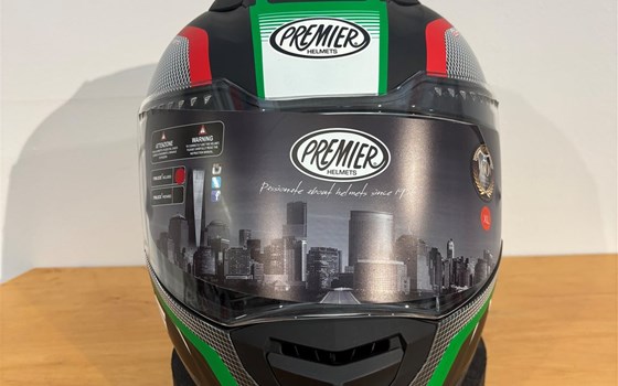 Helm Vyrus MP IT BM, schwarz-grü - Bild 1