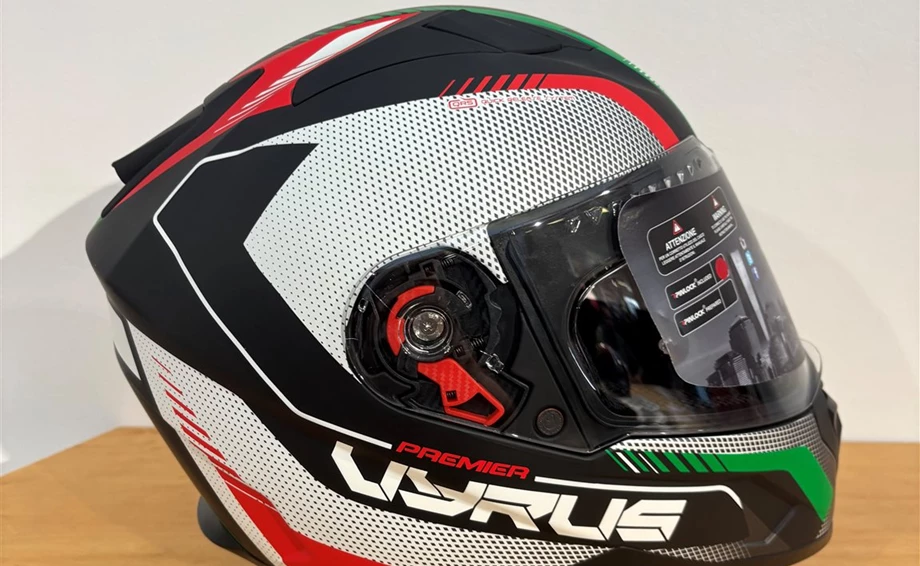 Helm Vyrus MP IT BM, schwarz-grü Bild 4: Helm Vyrus MP IT BM, schwarz-grü