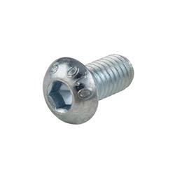 Schraube M6x12 mm, Innensechskant, abgeflachter Halbrundkopf, Bremstrommelaufnahme hinten, SIP ET30 5/86