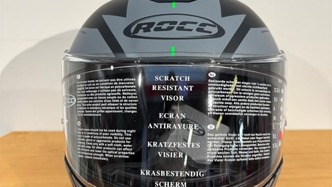 Helm ROCC 861 Integralhelm mattschwarz/grün