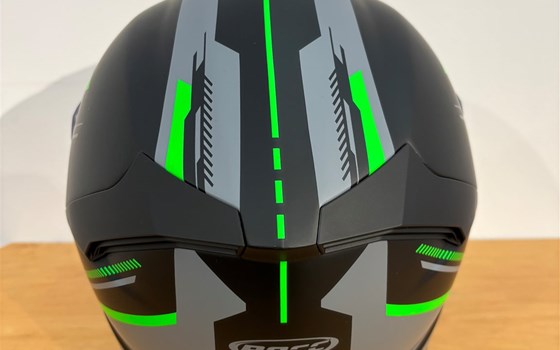 Helm ROCC 861 Integralhelm mattschwarz/grün - Bild 3