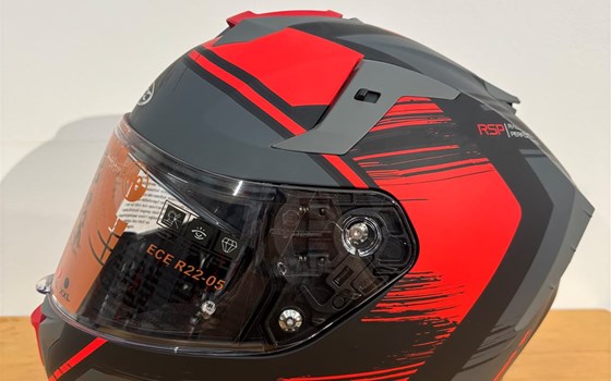 Helm ROCC 341 Integralhelm mattschwarz/rot - Bild 2
