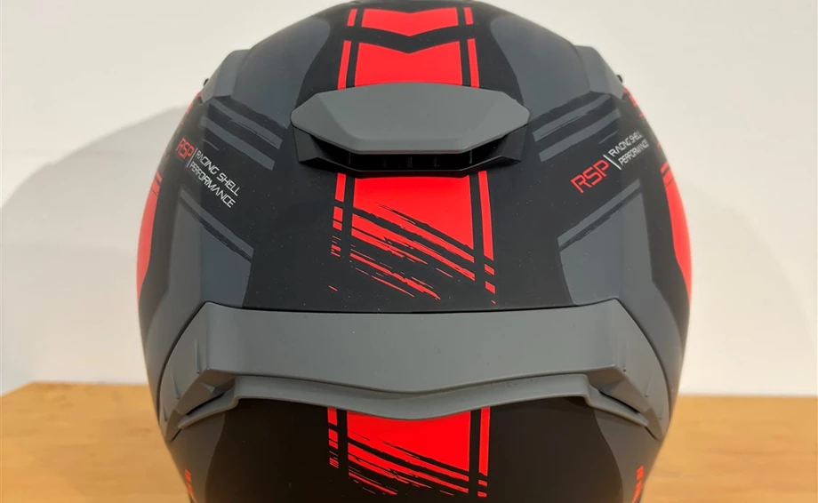 Helm ROCC 341 Integralhelm mattschwarz/rot Bild 3: Helm ROCC 341 Integralhelm mattschwarz/rot