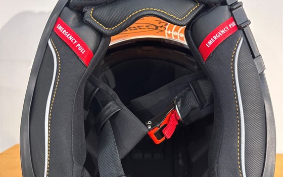 Helm ROCC 341 Integralhelm mattschwarz/rot - Bild 6