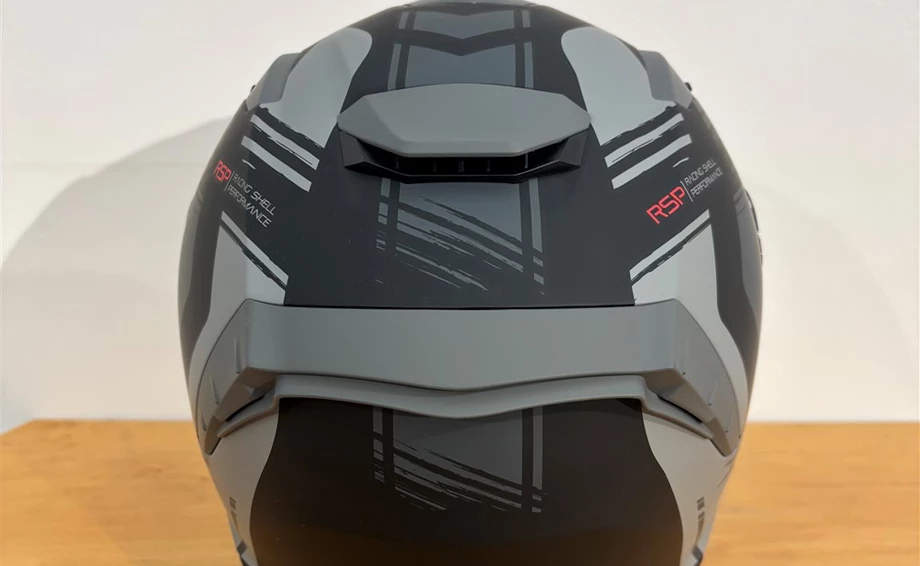 Helm ROCC 341 Integralhelm mattschwarz/grau Bild 3: Helm ROCC 341 Integralhelm mattschwarz/grau