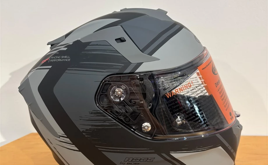 Helm ROCC 341 Integralhelm mattschwarz/grau Bild 4: Helm ROCC 341 Integralhelm mattschwarz/grau