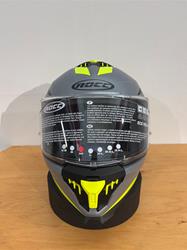 Helm ROCC 390 Integralhelm mattgrau/gelb M