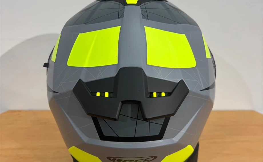 Helm ROCC 390 Integralhelm mattgrau/gelb M Bild 3: Helm ROCC 390 Integralhelm mattgrau/gelb M