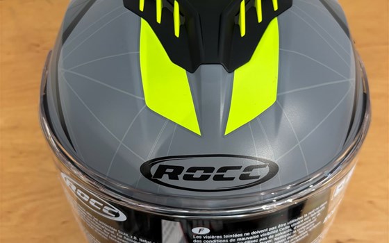 Helm ROCC 390 Integralhelm mattgrau/gelb M - Bild 5