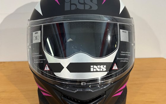 Helm iXS216 2.0 matt schwarz-vio - Bild 1