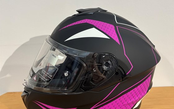Helm iXS216 2.0 matt schwarz-vio - Bild 2