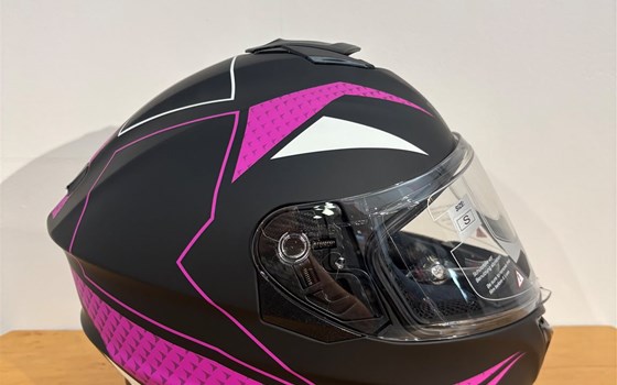 Helm iXS216 2.0 matt schwarz-vio - Bild 4