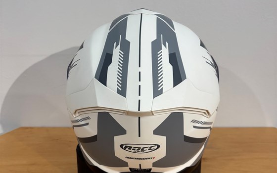 Helm ROCC 861 Integralhelm mattweiß/grau Gr XS - Bild 3