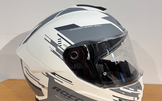 Helm ROCC 861 Integralhelm mattweiß/grau Gr XS - Bild 4