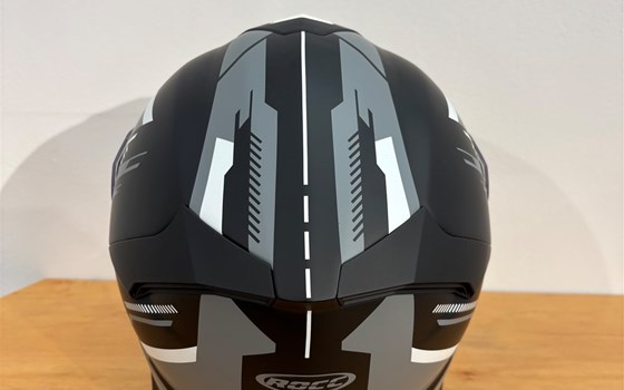 Helm ROCC 861 Integralhelm mattschwarz/grau - Bild 3