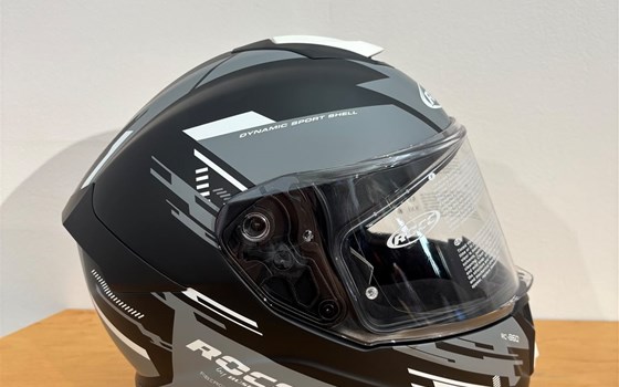 Helm ROCC 861 Integralhelm mattschwarz/grau - Bild 4