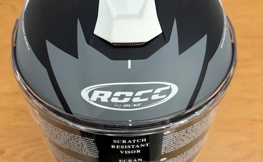 Helm ROCC 861 Integralhelm mattschwarz/grau Bild 5: Helm ROCC 861 Integralhelm mattschwarz/grau