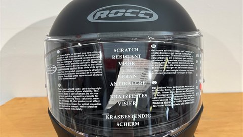 Helm ROCC 860 Integralhelm mattschwarz 