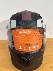 Helm ROCC 416 Integralhelm mattschwarz/rot
