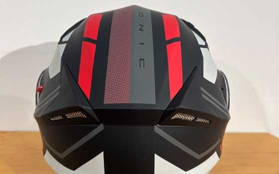 Helm ROCC 416 Integralhelm mattschwarz/rot - Bild 3