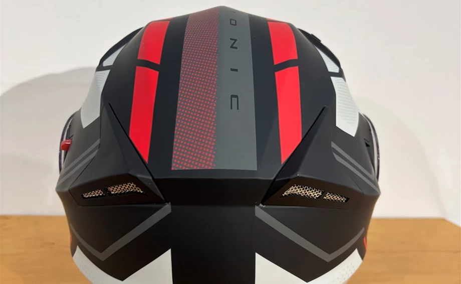 Helm ROCC 416 Integralhelm mattschwarz/rot Bild 3: Helm ROCC 416 Integralhelm mattschwarz/rot