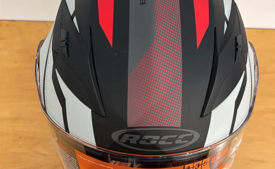 Helm ROCC 416 Integralhelm mattschwarz/rot Bild 5: Helm ROCC 416 Integralhelm mattschwarz/rot