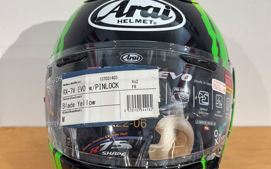Helm Arai RX7EVO Blade Yellow   "M" - Bild 1