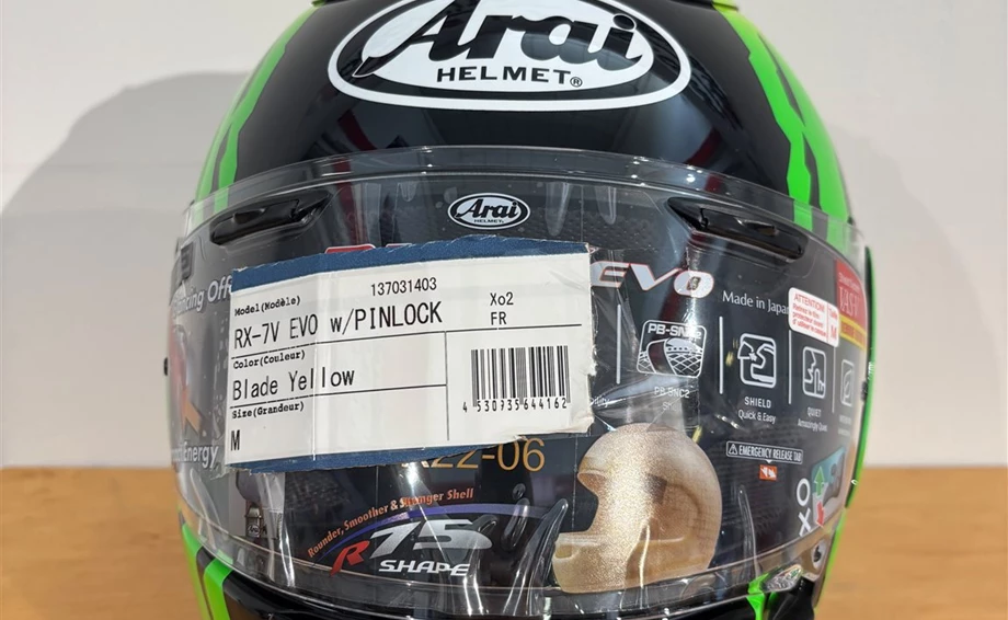 Helm Arai RX7EVO Blade Yellow   "M" Bild 1: Helm Arai RX7EVO Blade Yellow   "M"