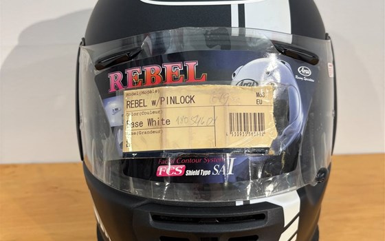 Helm Arai Rebel Base white "L" - Bild 1