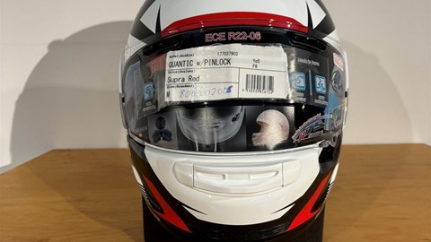 Helm Arai Quantic Supra  red "M"