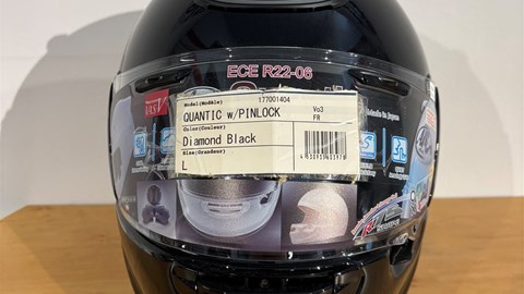 Helm Arai Quantic Diamond Black "L"
