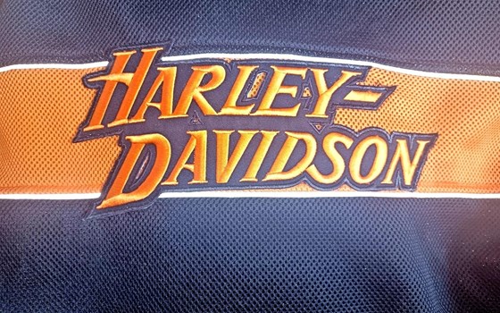 Motorad-Mesh-Jacke im Harley-Davidson-Style, L, Unisex - Bild 2