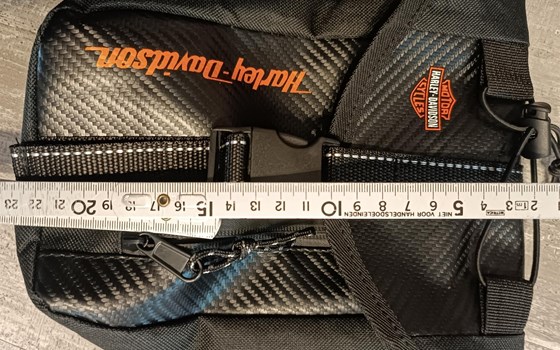 Bauch-/Beintasche mit Harley-Davidson-Schriftzug - Bild 3