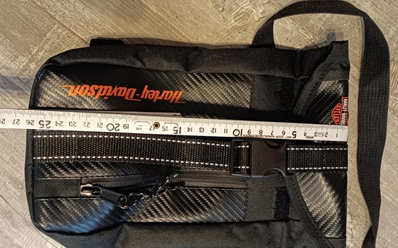 Bauch-/Beintasche mit Harley-Davidson-Schriftzug - Bild 4