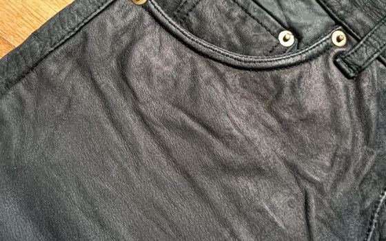 Hochwertige PANTERA Vintage-Lederhose - Damen - Größe 30 / entspricht etwa XS - Bild 11