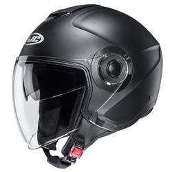 Helm HJC i40N, schwarz matt, Gr. M, 57-58 cm Jethelm