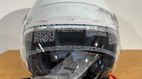 Helm Vespa Argentario weiß S