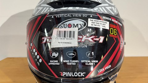 Helm Suomy Track 1 Bagnaia Winter Test Monster  Replica    "L"