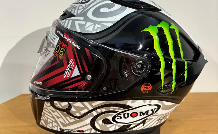 Helm Suomy Track 1 Bagnaia Winter Test Monster  Replica    "L" Bild 2: Helm Suomy Track 1 Bagnaia Winter Test Monster  Replica    "L"