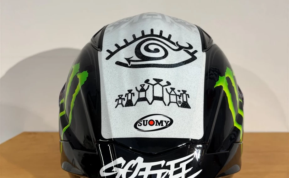 Helm Suomy Track 1 Bagnaia Winter Test Monster  Replica    "L" Bild 3: Helm Suomy Track 1 Bagnaia Winter Test Monster  Replica    "L"