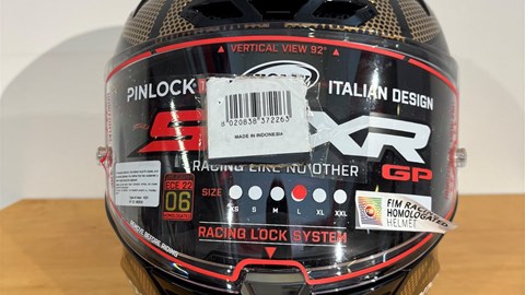 Helm Suomy S1-XR GP Peggo Gold 