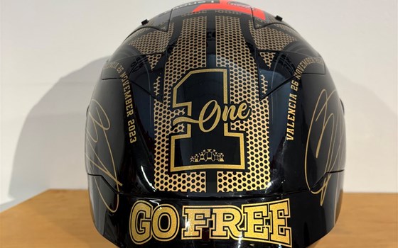 Helm Suomy S1-XR GP Peggo Gold  - Bild 3