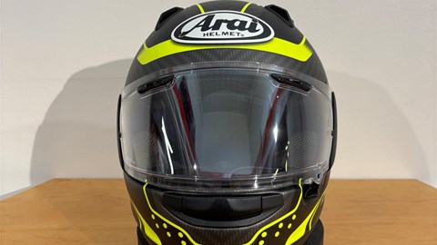 Helm Arai QV Pro Drone Flo Yellow "M"