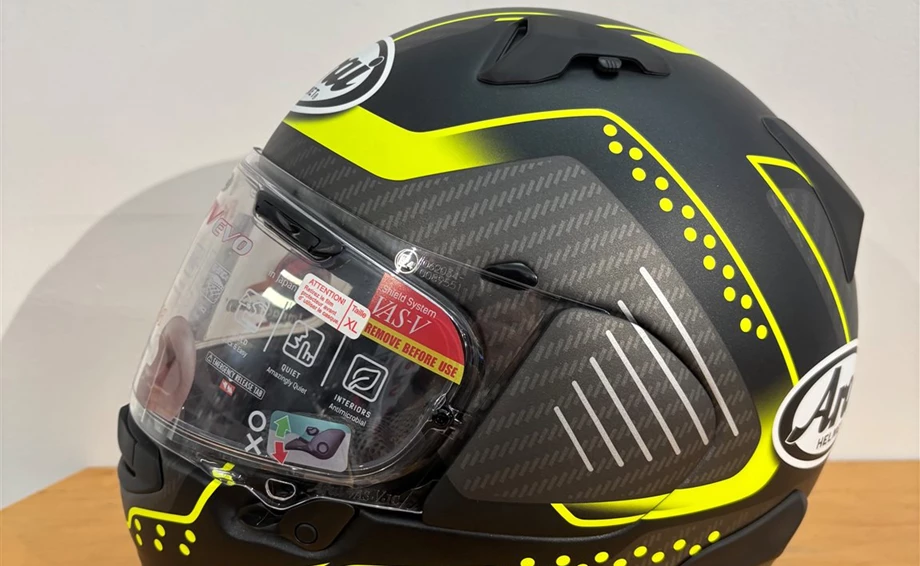 Helm Arai QV Pro Drone Flo Yellow "M" Bild 2: Helm Arai QV Pro Drone Flo Yellow "M"