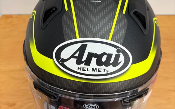 Helm Arai QV Pro Drone Flo Yellow "M" - Bild 5
