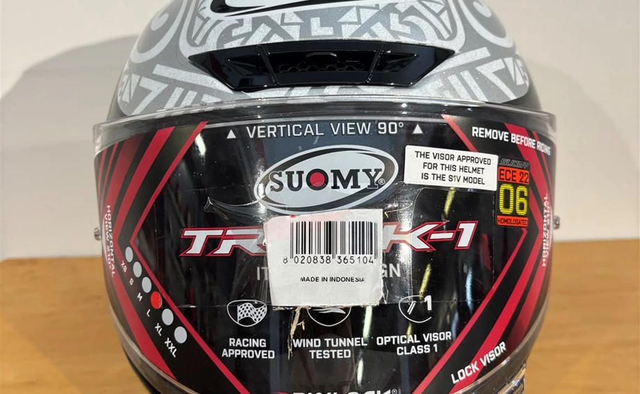 Helm Suomy Track 1 Bagnaia Winter Test Monster  Replica    "L" Bild 1: Helm Suomy Track 1 Bagnaia Winter Test Monster  Replica    "L"