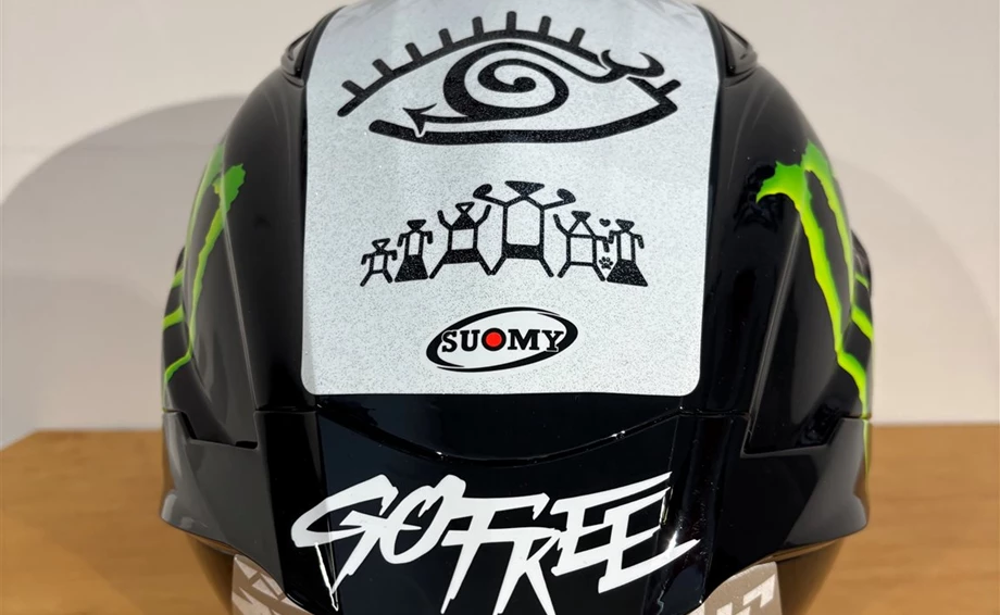 Helm Suomy Track 1 Bagnaia Winter Test Monster  Replica    "L" Bild 3: Helm Suomy Track 1 Bagnaia Winter Test Monster  Replica    "L"