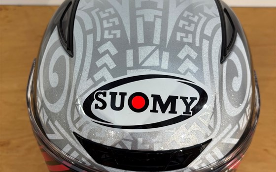 Helm Suomy Track 1 Bagnaia Winter Test Monster  Replica    "L" - Bild 5